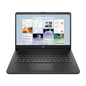 HP 14s-dq5008na Laptop, 14 Inch Full HD 1080p Screen, Intel Core i5-1235U 12th Gen, 8GB RAM, 512GB SSD, Windows 11 Home, Black