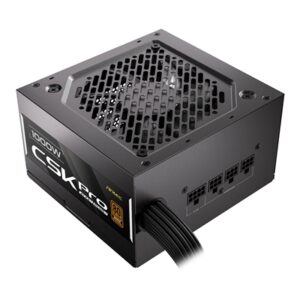 Antec CSK1000 PRO 1000W ATX 3.1 Power Supply – 80 PLUS Bronze, Semi-Modular, PCIe 5.1 Ready, 12V-2x6 Connector, Quiet 120mm Fan, UK Plug