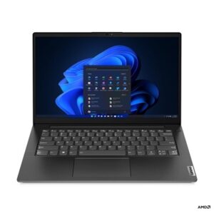 Lenovo V14 G4 83FG001AUK Laptop, 14 Inch Full HD 1080p Screen, AMD Ryzen 5 5500U, 8GB RAM, 512GB SSD, AMD Radeon Graphics, Windows 11 Home