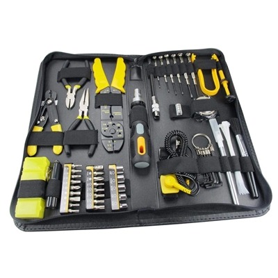Sprotek 58 Piece Computer & Electronics Repair Tool Kit In A Case, All Tools Are Fully Demagnetized To Protect Your Computers Hard Drive Or Magnetic Media From Damage. Sprotek 58 Piece Computer & Electronics Repair Tool Kit In A Case, All Tools Are Fully Demagnetized To Protect Your Computers Hard Drive Or Magnetic Media From Damage.