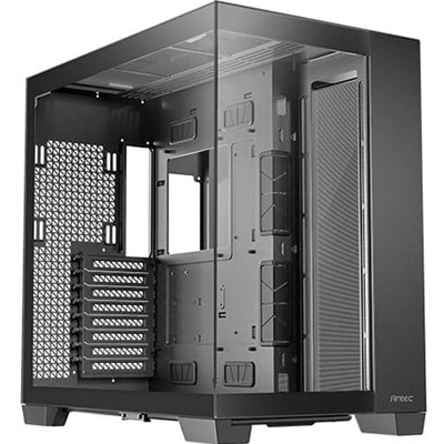 ANTEC Constellation C8 Dual Chamber Case, Gaming, Black, Full Tower, 2 x USB 3.0 / 1 x USB Type-C, Seamless Left and Front Tempered Glass Side Panel, E-ATX, ATX, Micro ATX, ITX ANTEC Constellation C8 Dual Chamber Case, Gaming, Black, Full Tower, 2 x USB 3.0 / 1 x USB Type-C, Seamless Left and Front Tempered Glass Side Panel, E-ATX, ATX, Micro ATX, ITX
