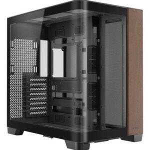 Antec CX500M Constellation C8 Full TowerGaming Case, 1 x USB Type-C / 2 x USB 3.0, Curved Tempered Glass Front and Side Window Panel, Walnut Wood Rish Side, Dual Chanber Design, 0 x Pre-Installed Fans, E-ATX(280mm), ATX, M-ATX, ITX Compatible