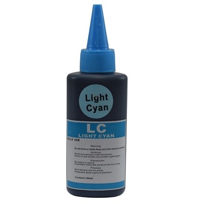 InkLab Universal Refill Ink For Brother/Canon/Epson Light Cyan100ml InkLab Universal Refill Ink For Brother/Canon/Epson Light Cyan100ml