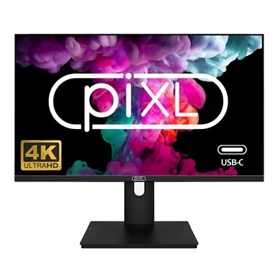 piXL PX27UDH4K 27 Inch 60Hz 4K IPS Monitor with 3840 x 2160 Resolution, 5ms Response Time, 60Hz Refresh Rate, USB-C, USB-B, USB-A, HDMI, Display Port & VESA Mount piXL PX27UDH4K 27 Inch 60Hz 4K IPS Monitor with 3840 x 2160 Resolution, 5ms Response Time, 60Hz Refresh Rate, USB-C, USB-B, USB-A, HDMI, Display Port & VESA Mount