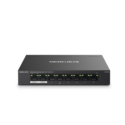 Mercusys MS108GP 8-Port Gigabit Desktop Switch with 7-Port PoE+ Mercusys MS108GP 8-Port Gigabit Desktop Switch with 7-Port PoE+