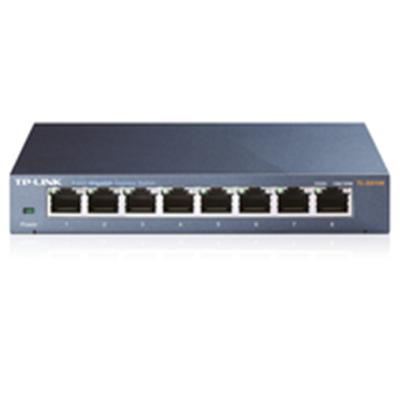 TP-Link TL-SG108 8-Port Metal 10/100/1000Mbps Gigabit Desktop Network Switch TP-Link TL-SG108 8-Port Metal 10/100/1000Mbps Gigabit Desktop Network Switch