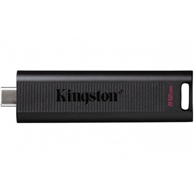Kingston DTMAX/512GB DataTraveler Max 512GB USB-C USB Drive, USB3.2, Gen2, 1000MB/s, Black, Retail Boxed Kingston DTMAX/512GB DataTraveler Max 512GB USB-C USB Drive, USB3.2, Gen2, 1000MB/s, Black, Retail Boxed