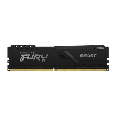 Kingston FURY Beast KF432C16BB/32 32GB (1x 32GB) DIMM System Memory, 3200MHz, DDR4, CL16, Black, Intel XMP Kingston FURY Beast KF432C16BB/32 32GB (1x 32GB) DIMM System Memory, 3200MHz, DDR4, CL16, Black, Intel XMP
