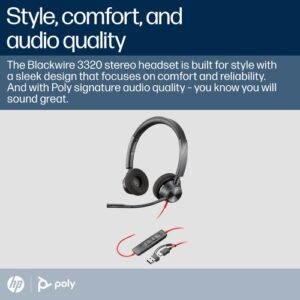 POLY BW3320-M STEREO USB-C/A POLY BW3320-M STEREO USB-C/A
