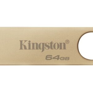 Kingston DataTraveler SE9 G3 64GB USB 3.2 USB Flash Drive, Gold