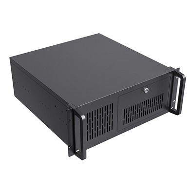 CiT 4U Rackmount Server Case 500mm, Heavy-Duty Industrial Chassis with Lockable Front Door, Supports ATX/mATX, 8x Internal HDD Bays for Massive Storage, Black CiT 4U Rackmount Server Case 500mm, Heavy-Duty Industrial Chassis with Lockable Front Door, Supports ATX/mATX, 8x Internal HDD Bays for Massive Storage, Black
